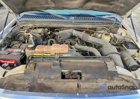 2001 Ford F250 Super Duty from USA, damaged, VIN 3FTNW21L01MA61985